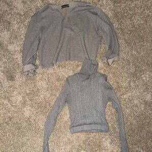 2 for 1: urban outfitters great sweater and turtle neck, XS